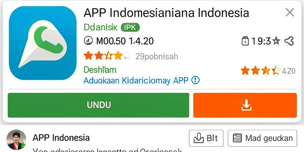 Tampilan antarmuka yang intuitif dan menarik.