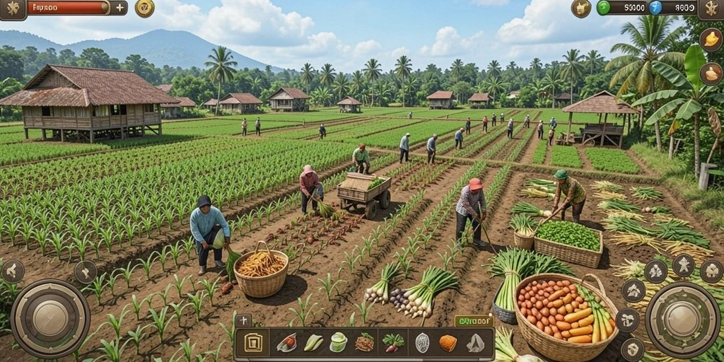 Tampilan gameplay yang mendebarkan.