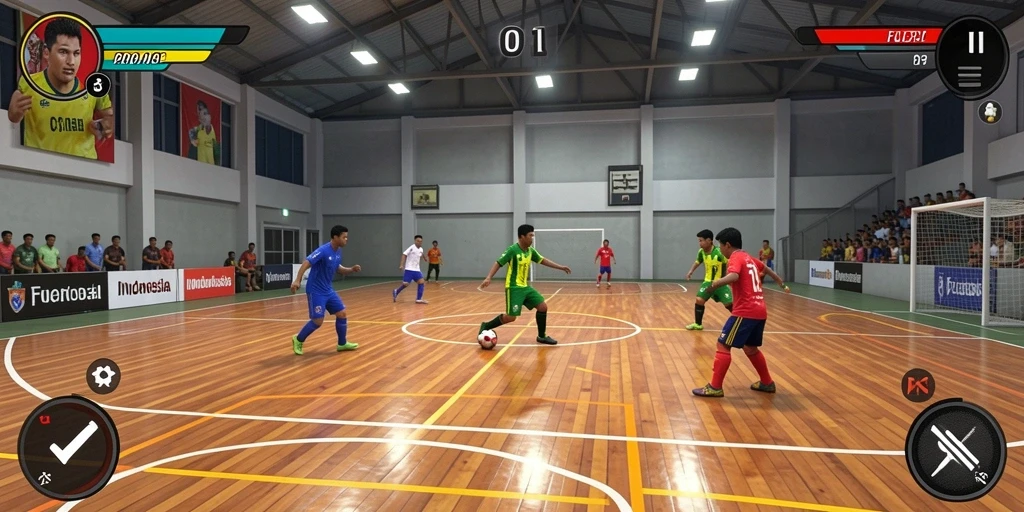 Tampilan antarmuka utama yang menawan.