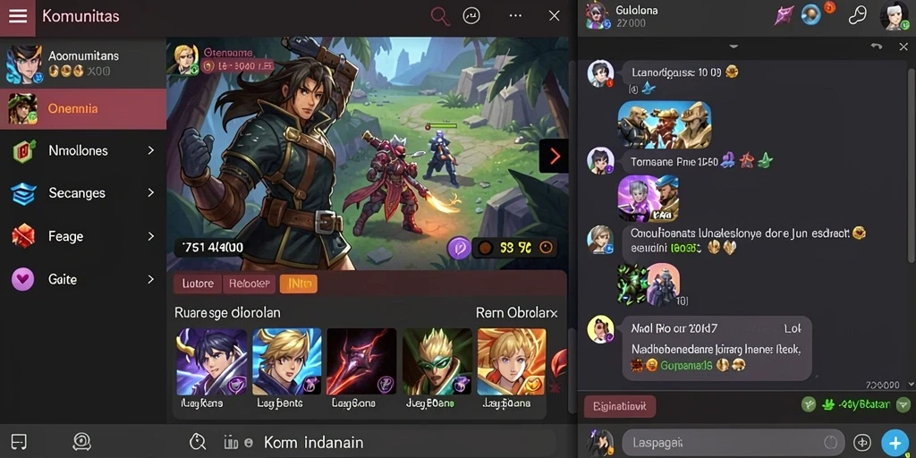 Tampilan grafis yang memukau dan detail karakter.