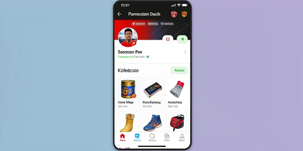 Tampilan antarmuka yang menarik dan user-friendly.