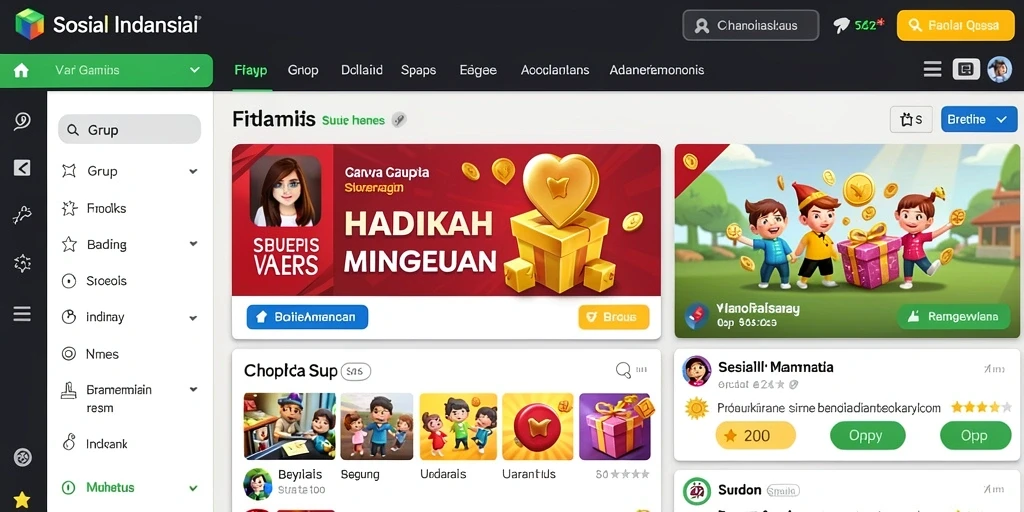 Tampilan menarik dari permainan slot yang penuh warna.