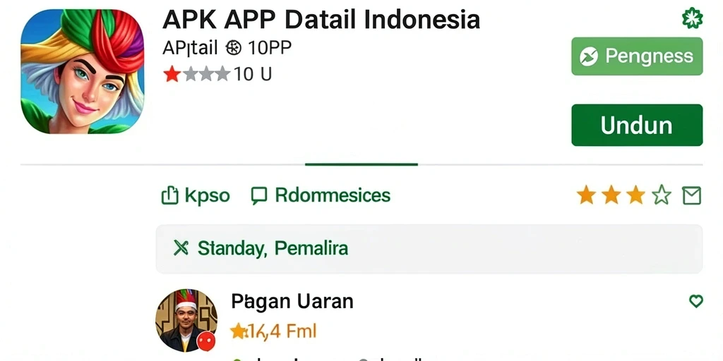 Layar depan GTPIDN dengan karakter menarik.