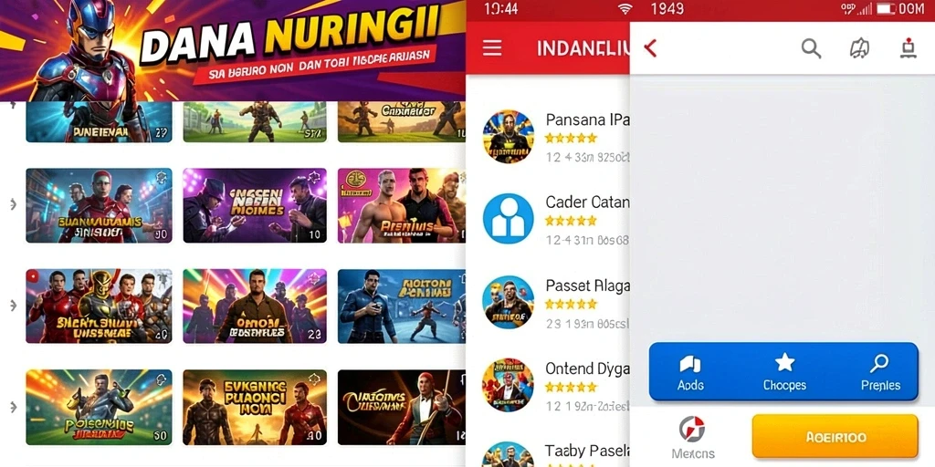 Tampilan antarmuka yang ramah pengguna.