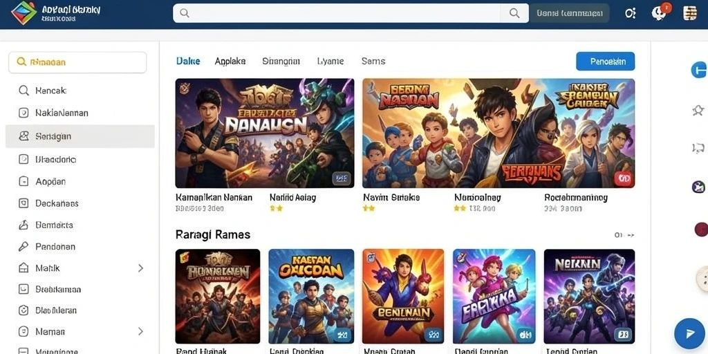 Tampilan antarmuka yang menarik dan ramah pengguna.