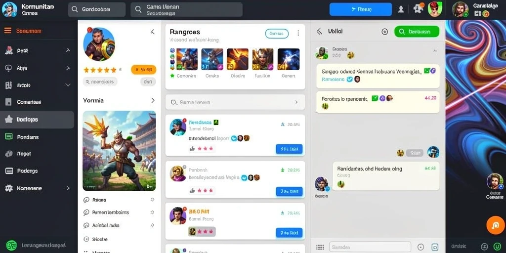 Screenshot pertama menunjukkan karakter utama di lokasi menawan.