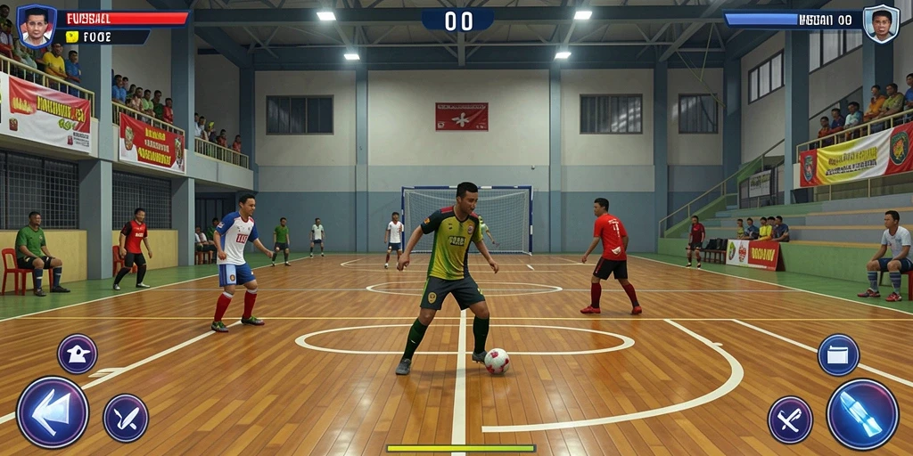Tampilan antarmuka yang sederhana dan modern.
