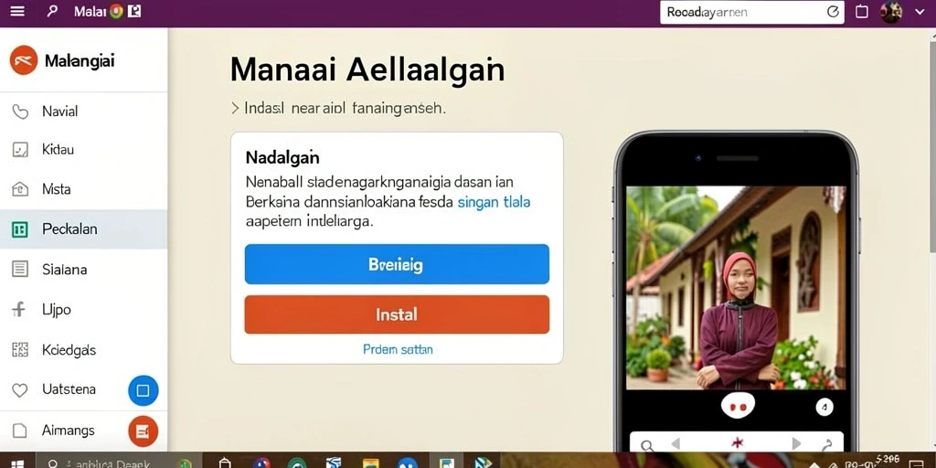 Tampilan antarmuka yang menarik dan intuitif.