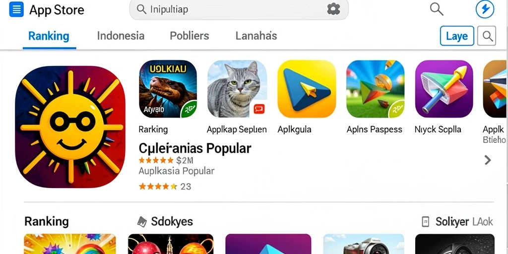 Tampilan antarmuka yang modern dan menarik.