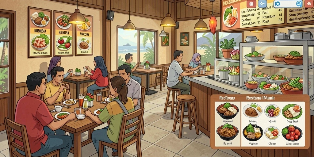Tampilan antarmuka permainan yang menarik.