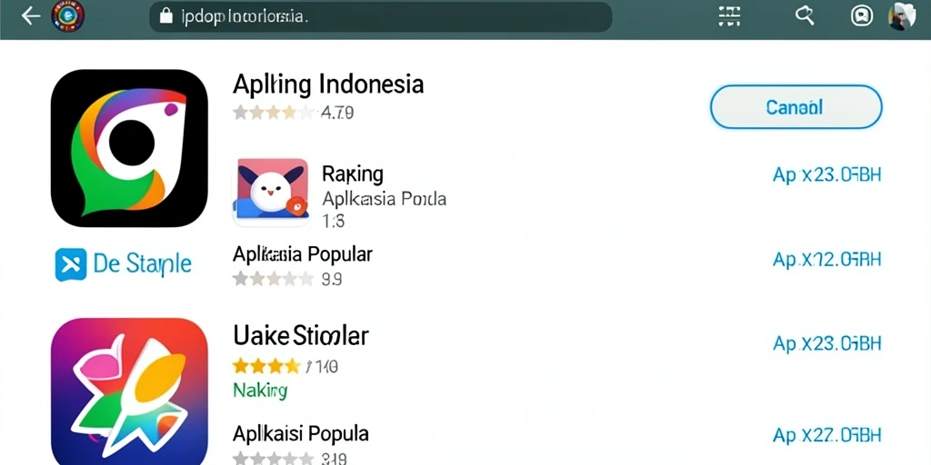 Tampilan antarmuka utama yang menarik dan ramah pengguna.