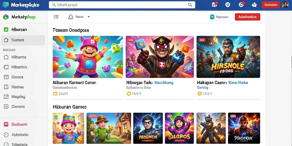 Tampilan awal yang menarik dan intuitif.