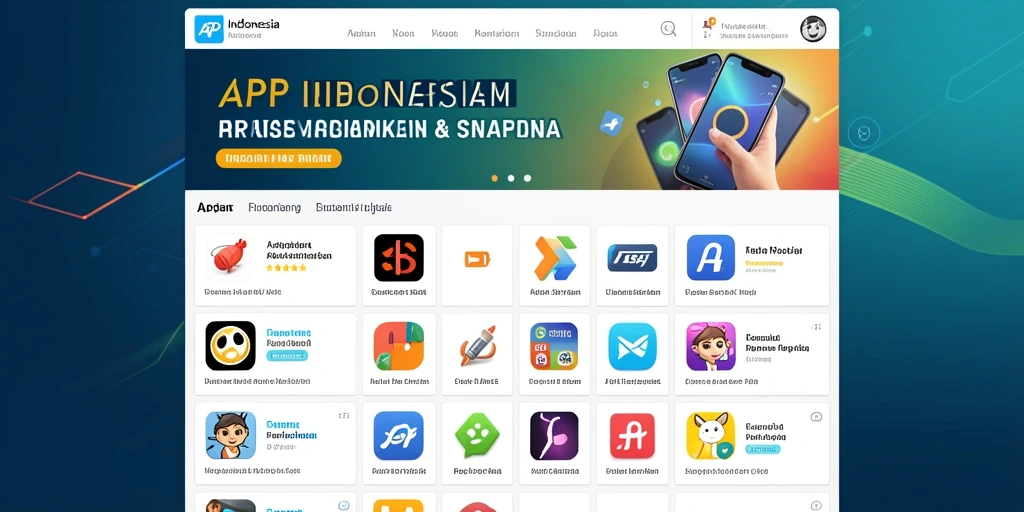 Tampilan utama SVIP4 yang menarik dan mudah dinavigasi.