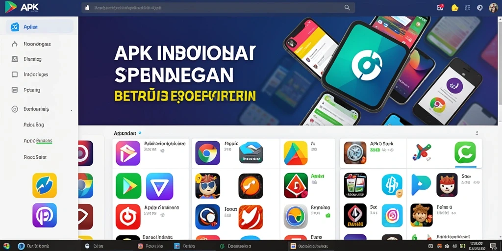 Tampilan awal aplikasi yang menarik dan mudah dinavigasi.